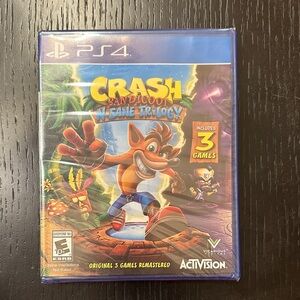 Crash Bandicoot N. Sane Trilogy for PS4 - Blue Case